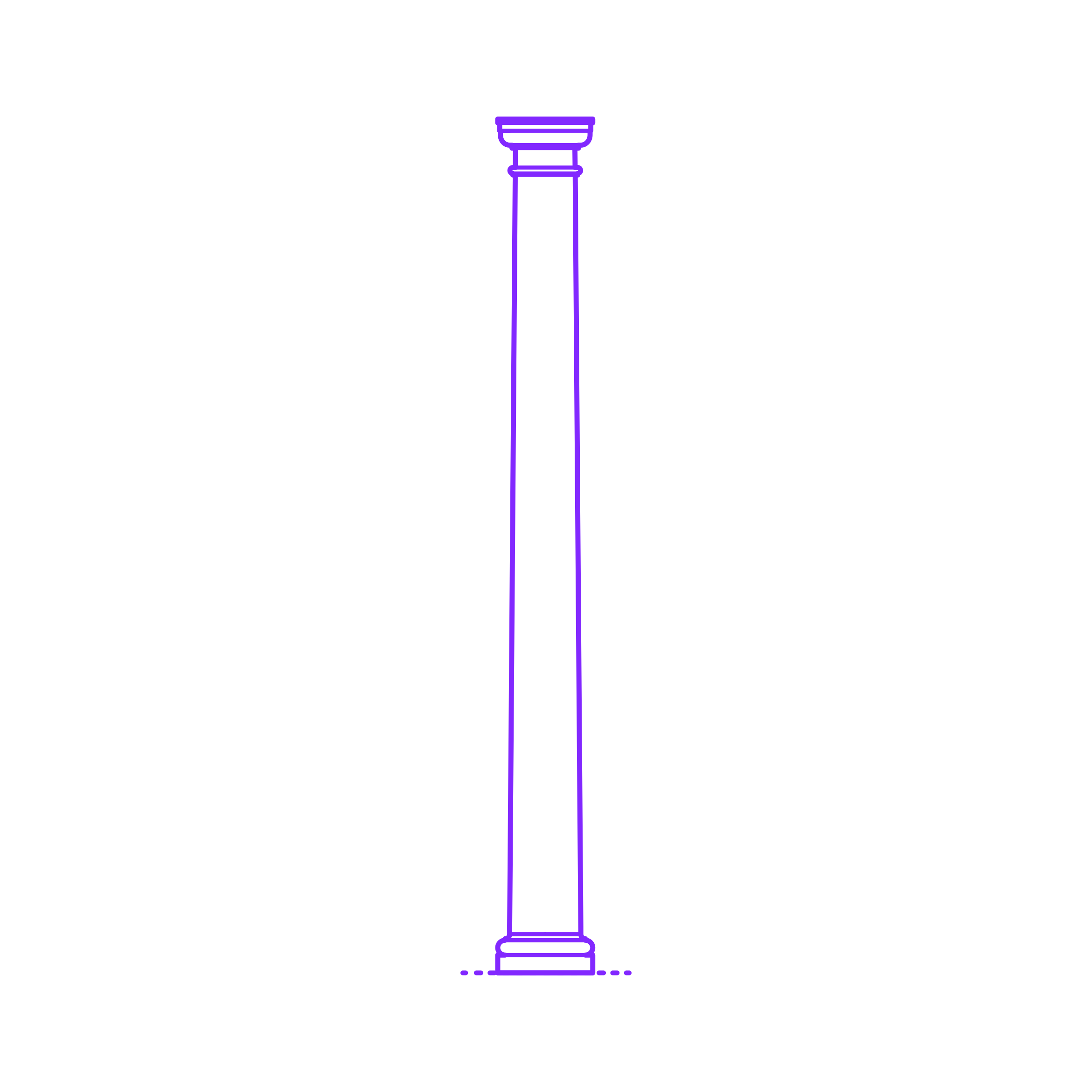 Buildings Stone Columns Roman Tuscan Tapered Smooth Medium Tracing Svg Vector Free Vectors